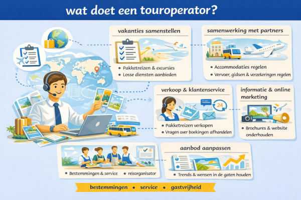 Wat doet een touroperator